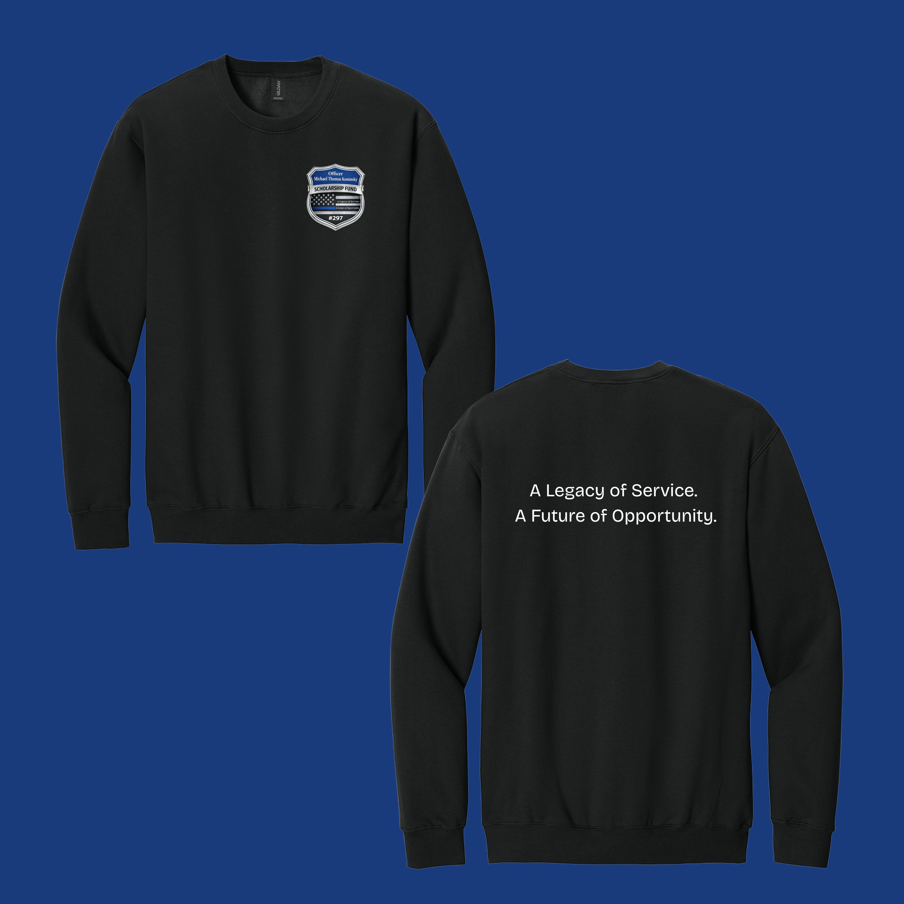 (Adult-Unisex) Jerzees® [OfficerMTKFund] Crewneck
