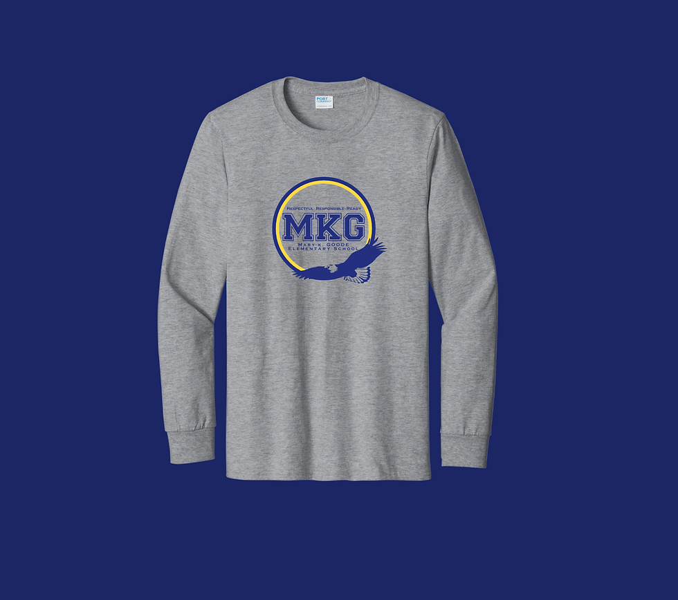 Thumbnail: (Tall-Adult-Unisex) Port & Co™ [MKG School] Short or Long Sleeve Shirt