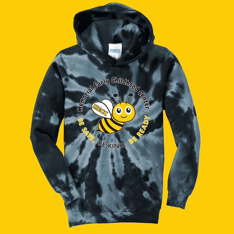 Thumbnail: (Youth-Unisex) Port & Co™ MECC School Tie-Dye Hoodie