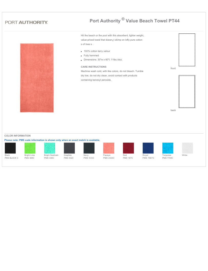 Thumbnail: Big Fluffy Dog Rescue Beach Towel
