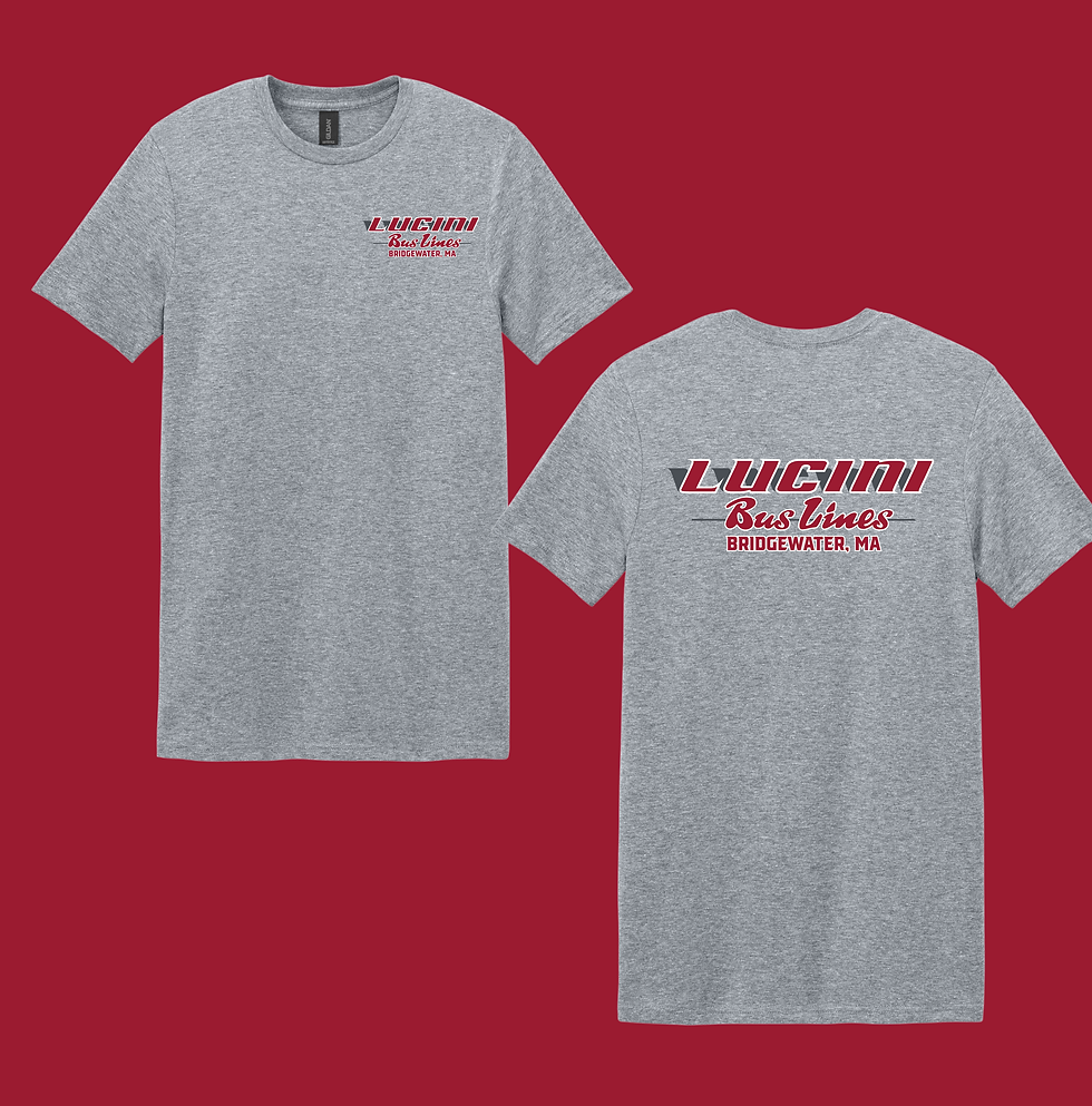 Thumbnail: (Adult-Unisex) Gildan® [Lucini Bus Lines] Midweight Tee