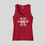 Thumbnail: (Adult-Women's) Next Level Cotton Tank [Kingston Big K Softball Design] Tank