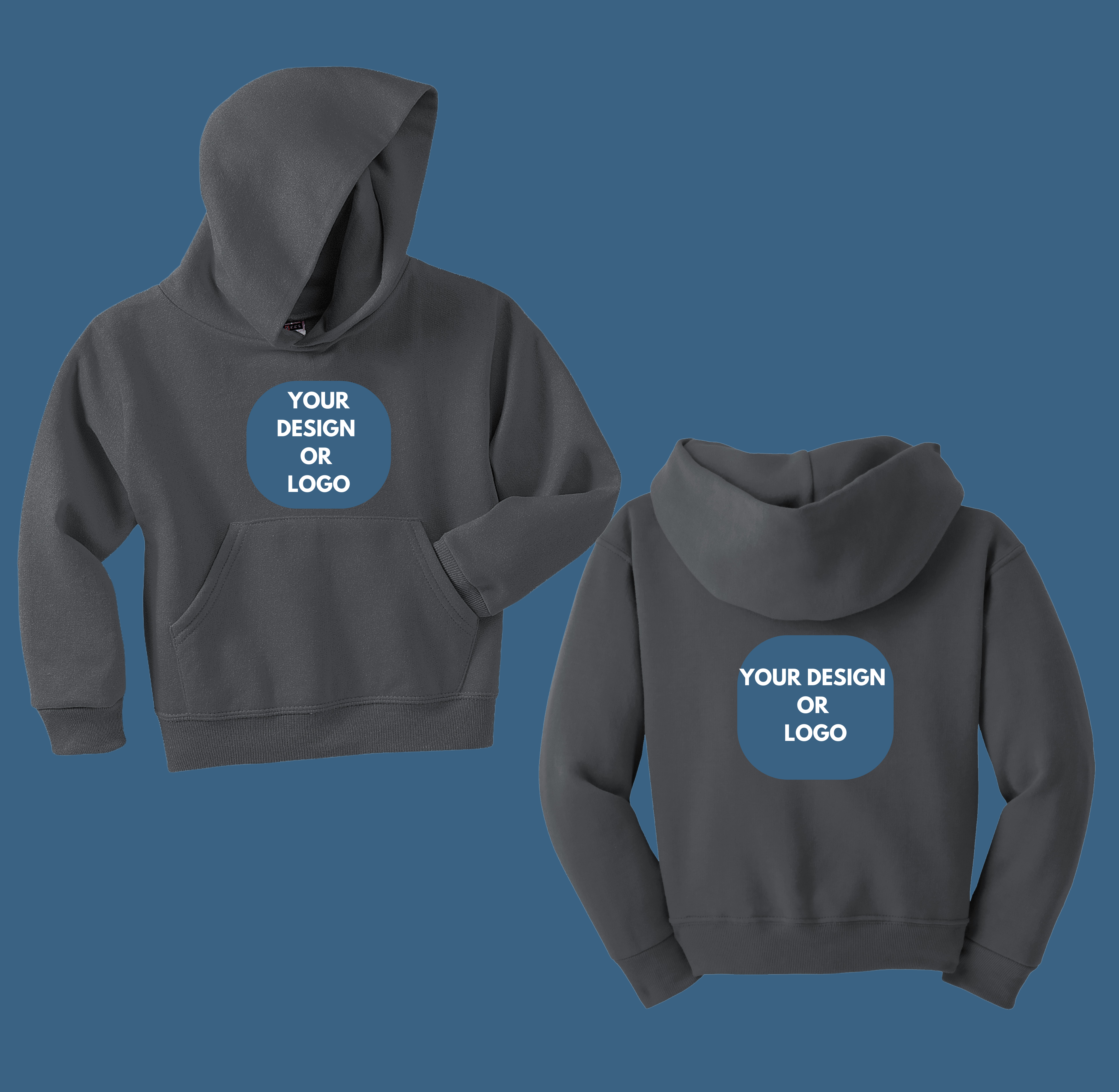 (YOUTH-Unisex)- Create your own Jerzees Brand Hoodie
