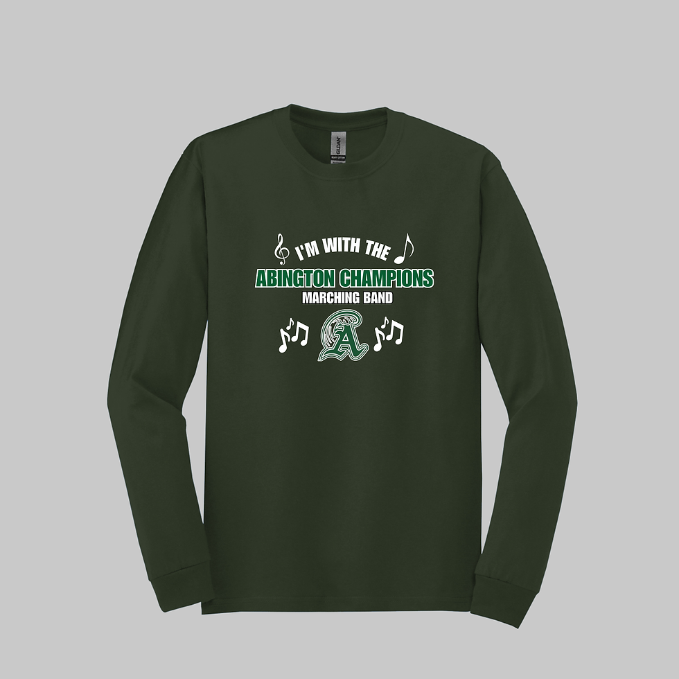 Thumbnail: (Youth & Adult-Unisex) Gildan® [Abington Champions Marching Band] Long Sleeve