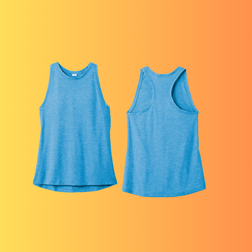 Thumbnail: (Adult-Women's) Create Your Own Sport-Tek® PosiCharge® Tri-Blend Wicking Tank