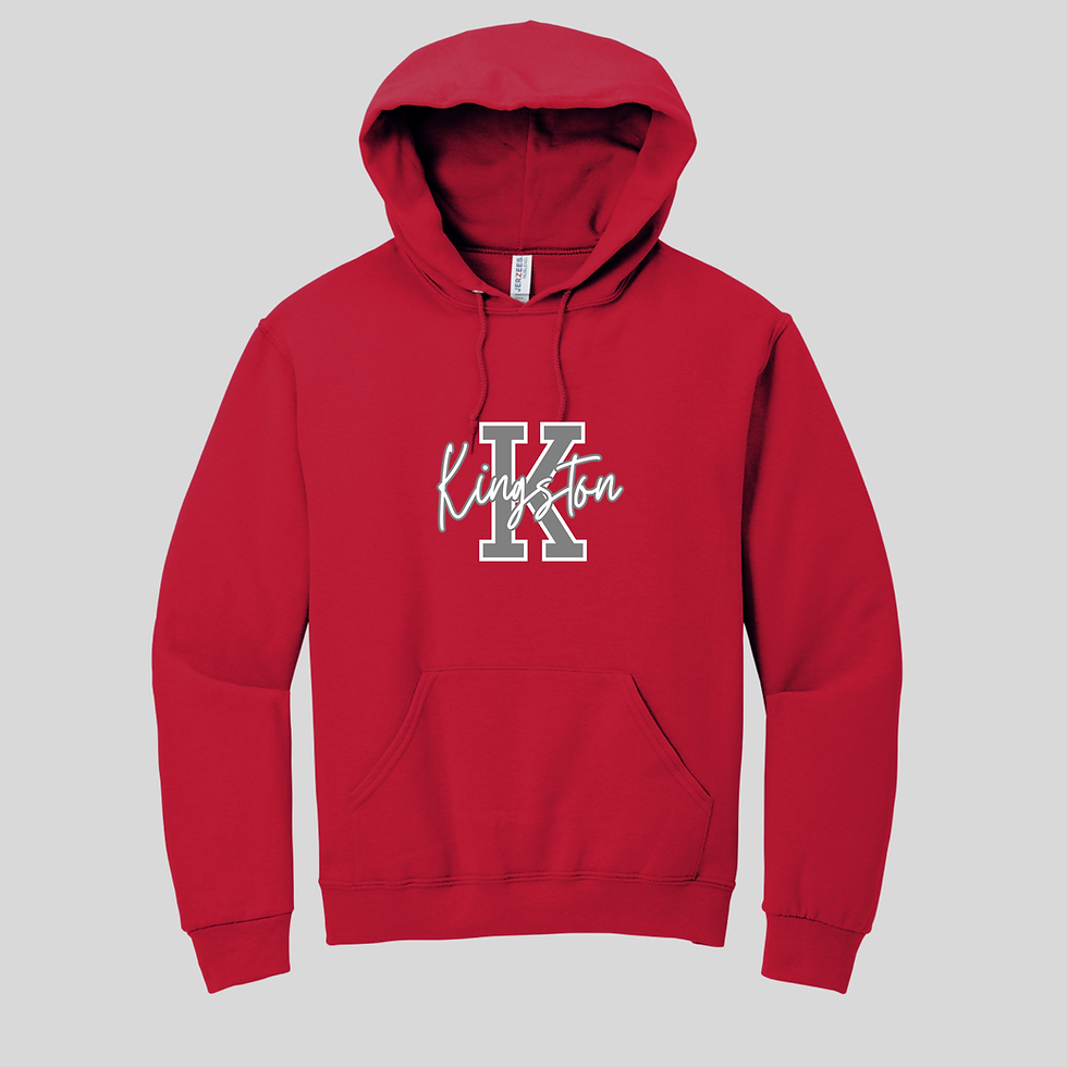 Thumbnail: (Youth &Adult-Unisex) Jerzees® [Kingston Big K Design] Pullover Hoodie