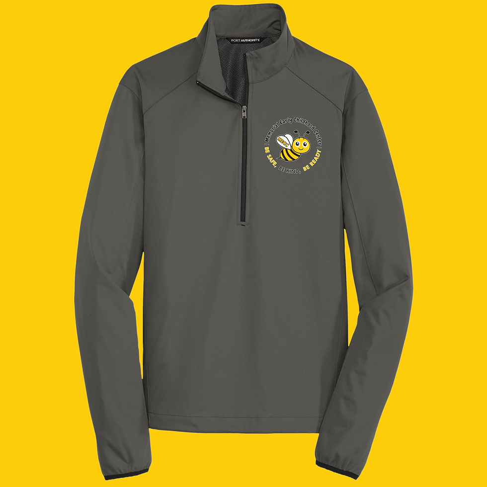 Thumbnail: (Adult-Unisex) Port Authority® MECC School 1/2-Zip Soft Shell Jacket