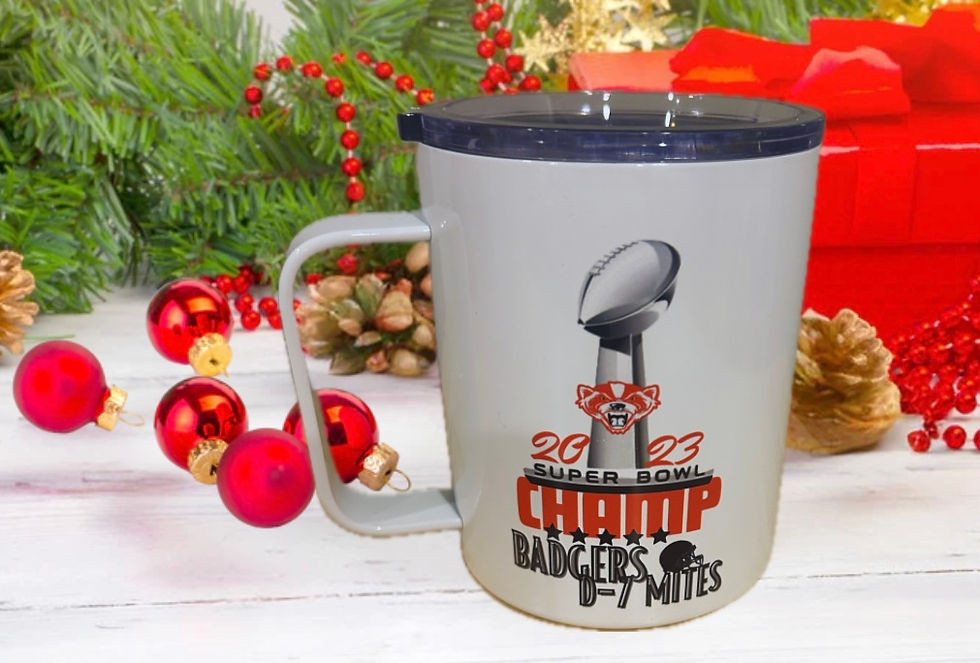 Thumbnail: Custom tumbler (with lid and handle)