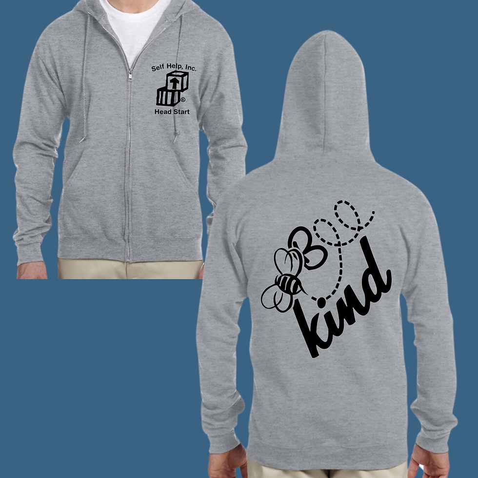 Thumbnail: Self Help, Inc. Zip-up Jerzees Brand Hoodie (ADULT)