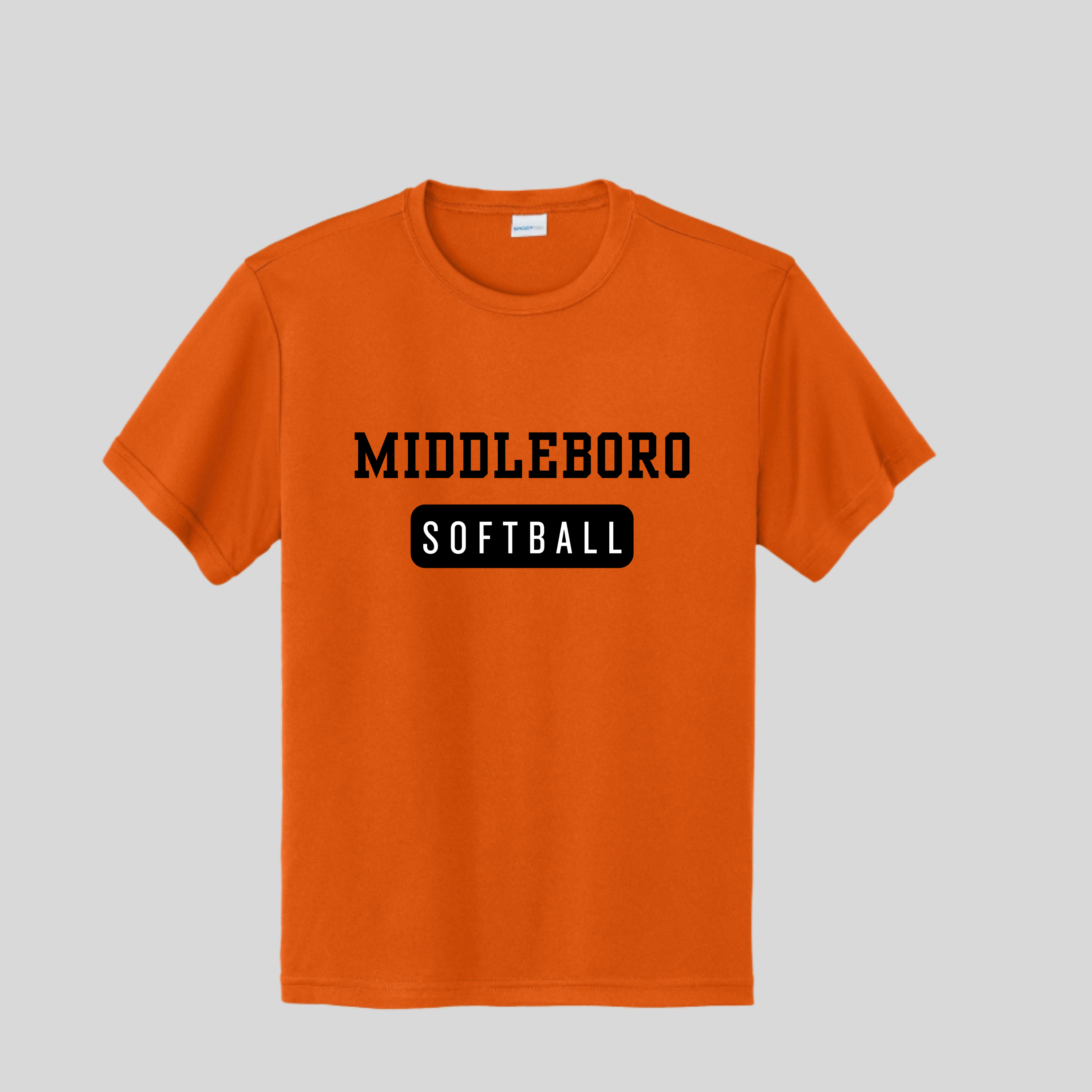 (Youth &Adult-Unisex) Sport-Tek® [Block Middleboro Softball] PosiCha