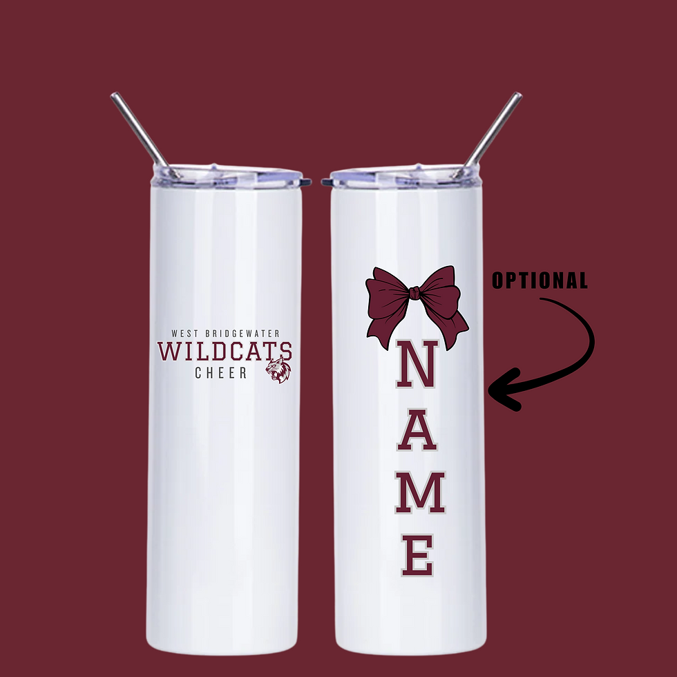 Thumbnail: WB Wildcats Cheer Tumblers (3 options)