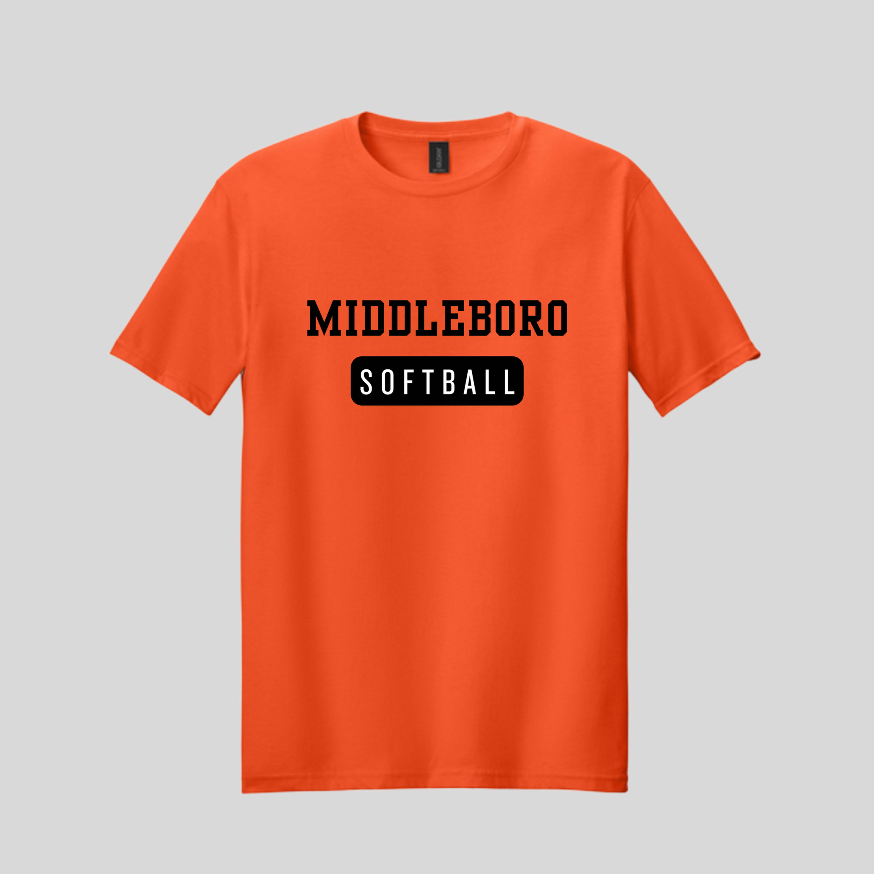(Youth & Adult-Unisex) Gildan® [BLOCK Middleboro Softball] Shirt