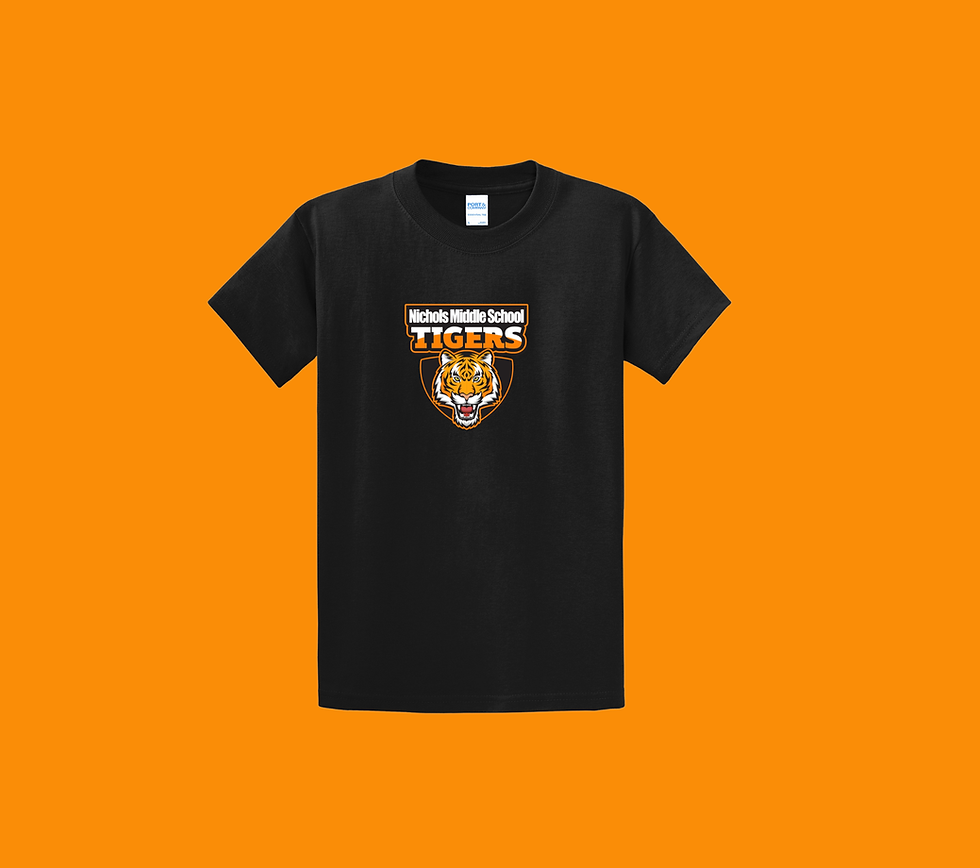 Thumbnail: (Tall-Adult-Unisex) Port & Co™ [John T. NMS Tigers] Short or Long Sleeve
