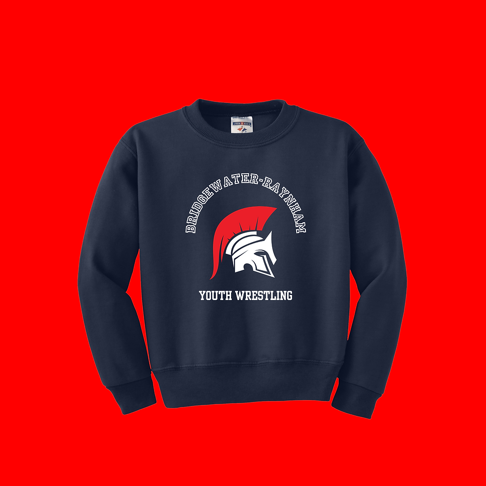 Adult-Unisex) BR Youth Wrestling Crewneck