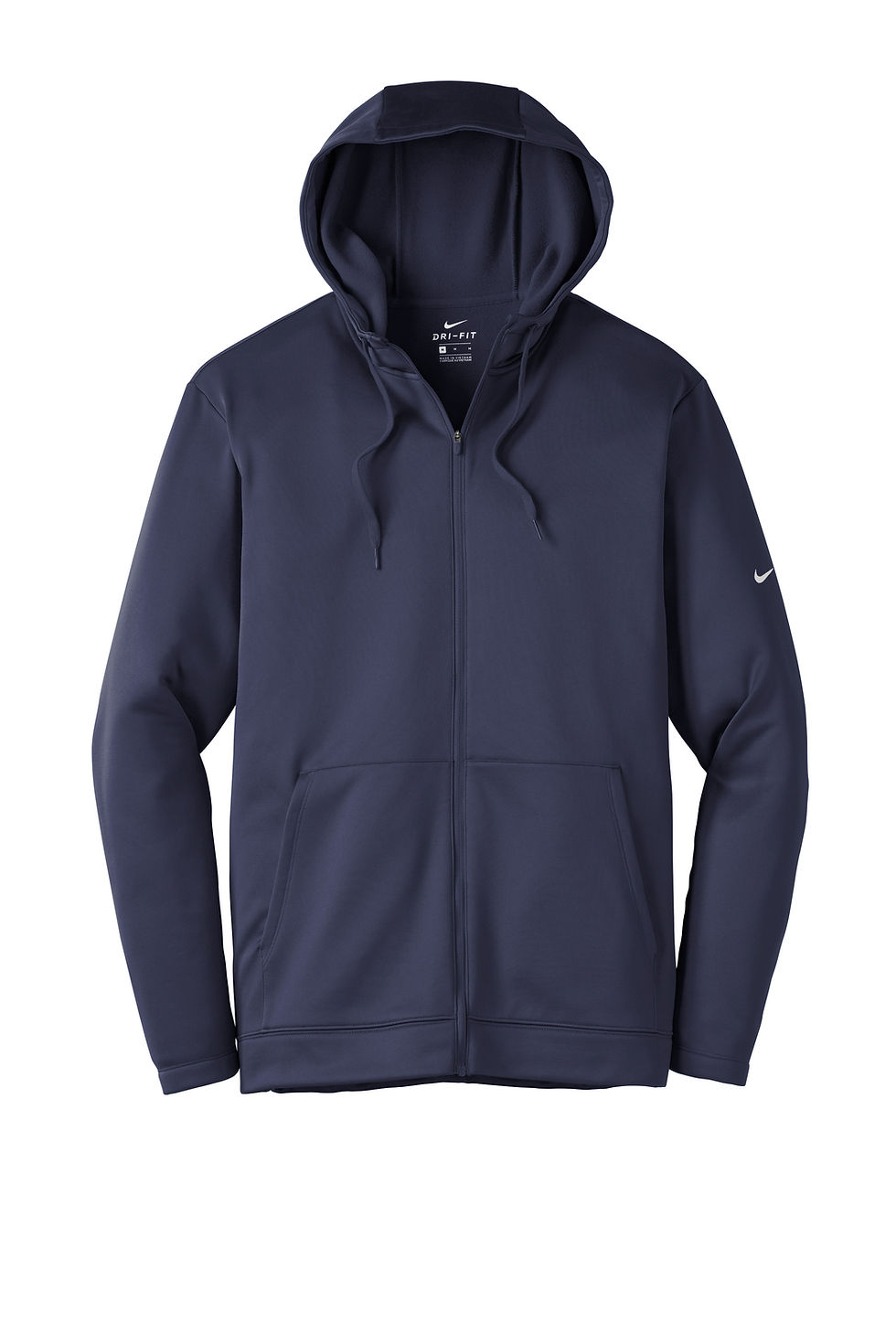 Thumbnail: (Adult-Unisex) Add Your Design-Nike Therma-FIT Full-Zip Fleece Hoodie