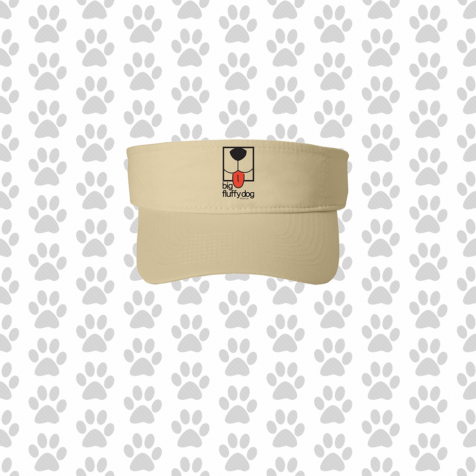 Thumbnail: (Adult-Unisex) Big Fluffy Dog Rescue Visor
