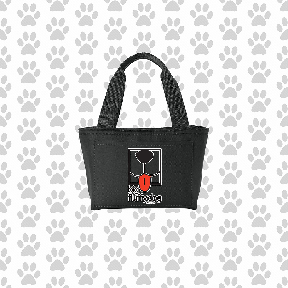 Thumbnail: Big Fluffy Dog Rescue Insulated Lunch Tote