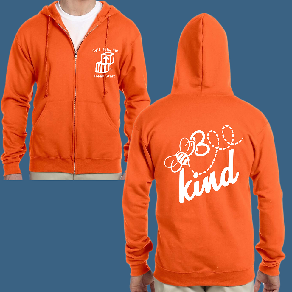 Thumbnail: Self Help, Inc. Zip-up Jerzees Brand Hoodie (ADULT)