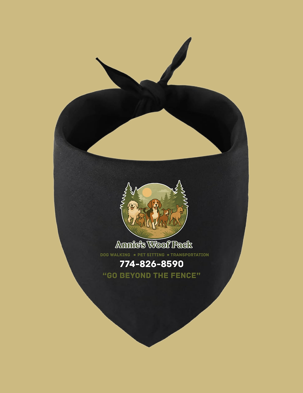 Annie's Woof Pack Bandana