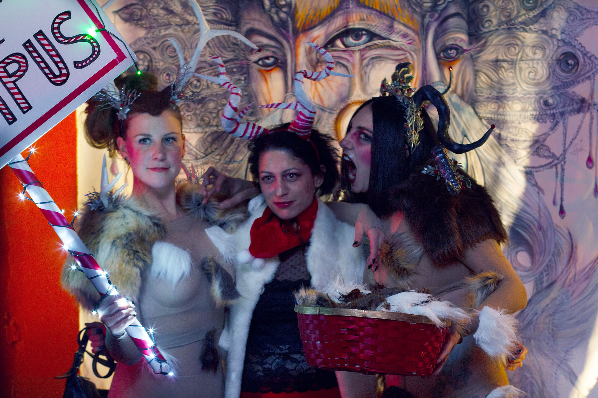 Pin the Fur on the Krampus