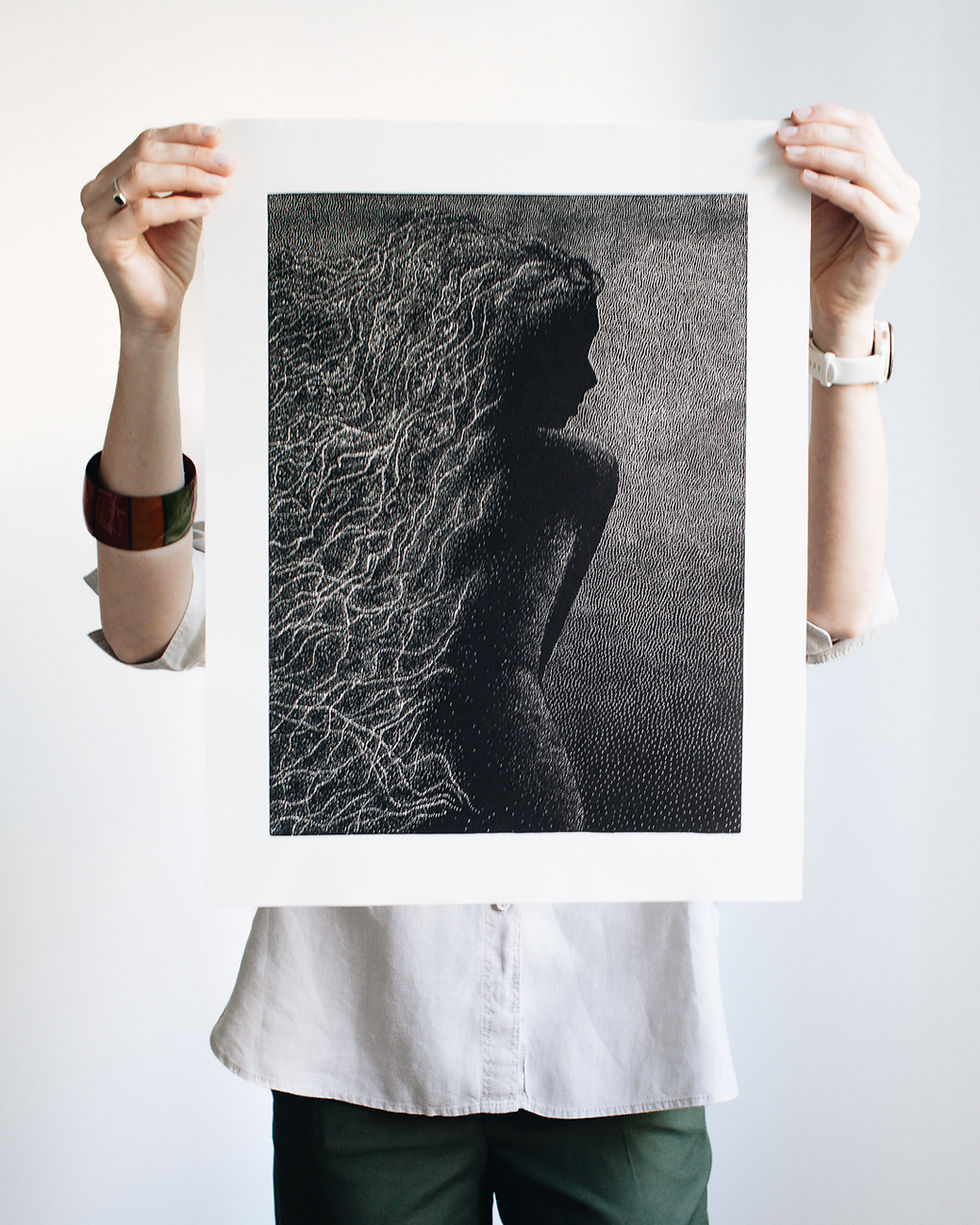 Thumbnail: Selva | Authenticity | Linocut Print | Limited Edition