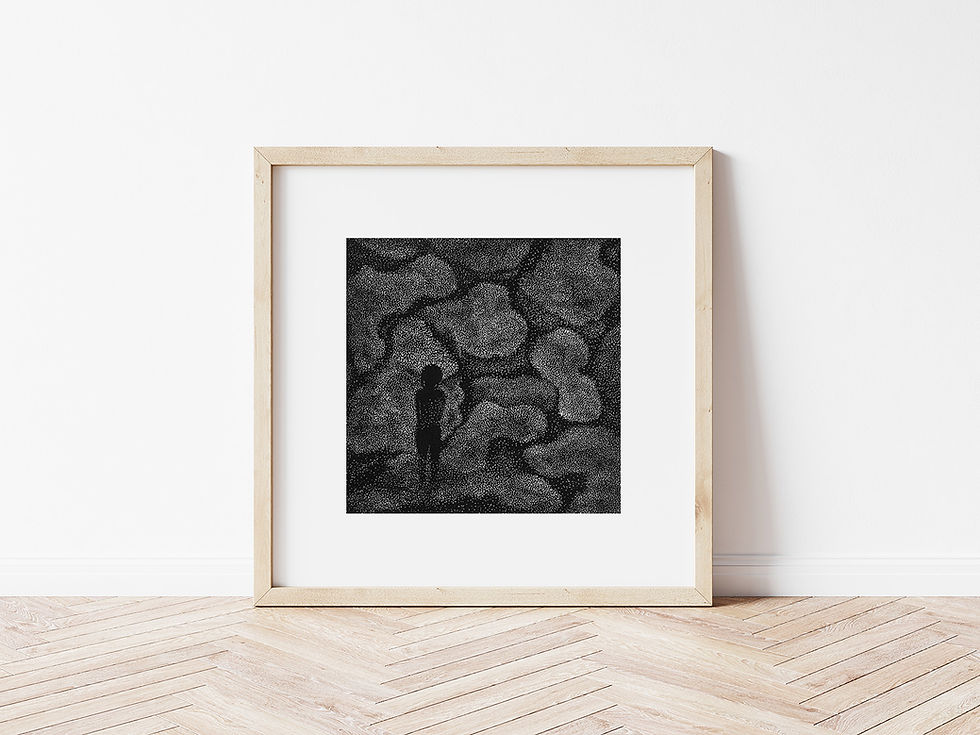 Thumbnail: Selva | Breath | Linocut Print | Limited Edition