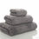 Thumbnail: Graccioza Egoist handdoek 105 x 180 cm - Anthracite