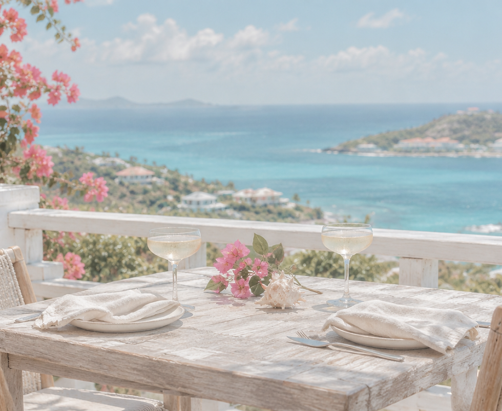 PHOTO — table set for two