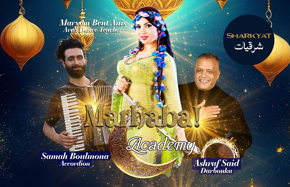 The Art of Raks Baladi and Sharki with Maryem Bent Anis, Samah Boulmona, Ashraf Said PESCARA (ITALY)