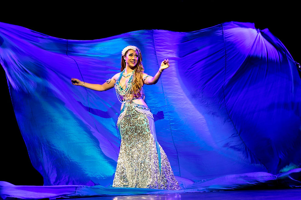 Heather Aued of Bellydance Evolution. Photo Credit: Bruno O'Hara