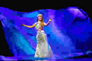 Heather Aued of Bellydance Evolution. Photo Credit: Bruno O'Hara