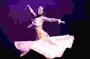 Heather Aued of Bellydance Evolution. Photo Credit: Bruno O'Hara