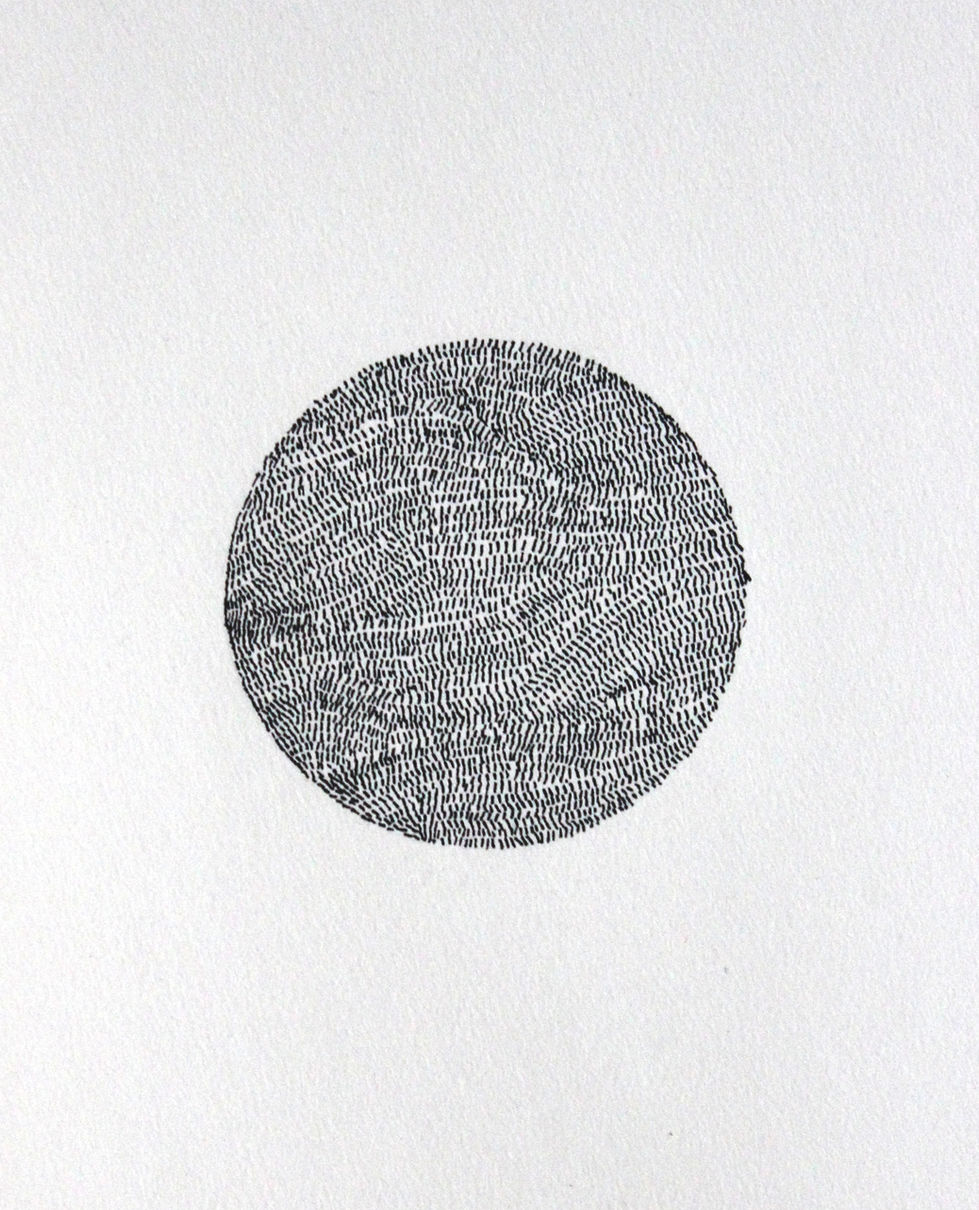 Pencil on canvas (date unknown)