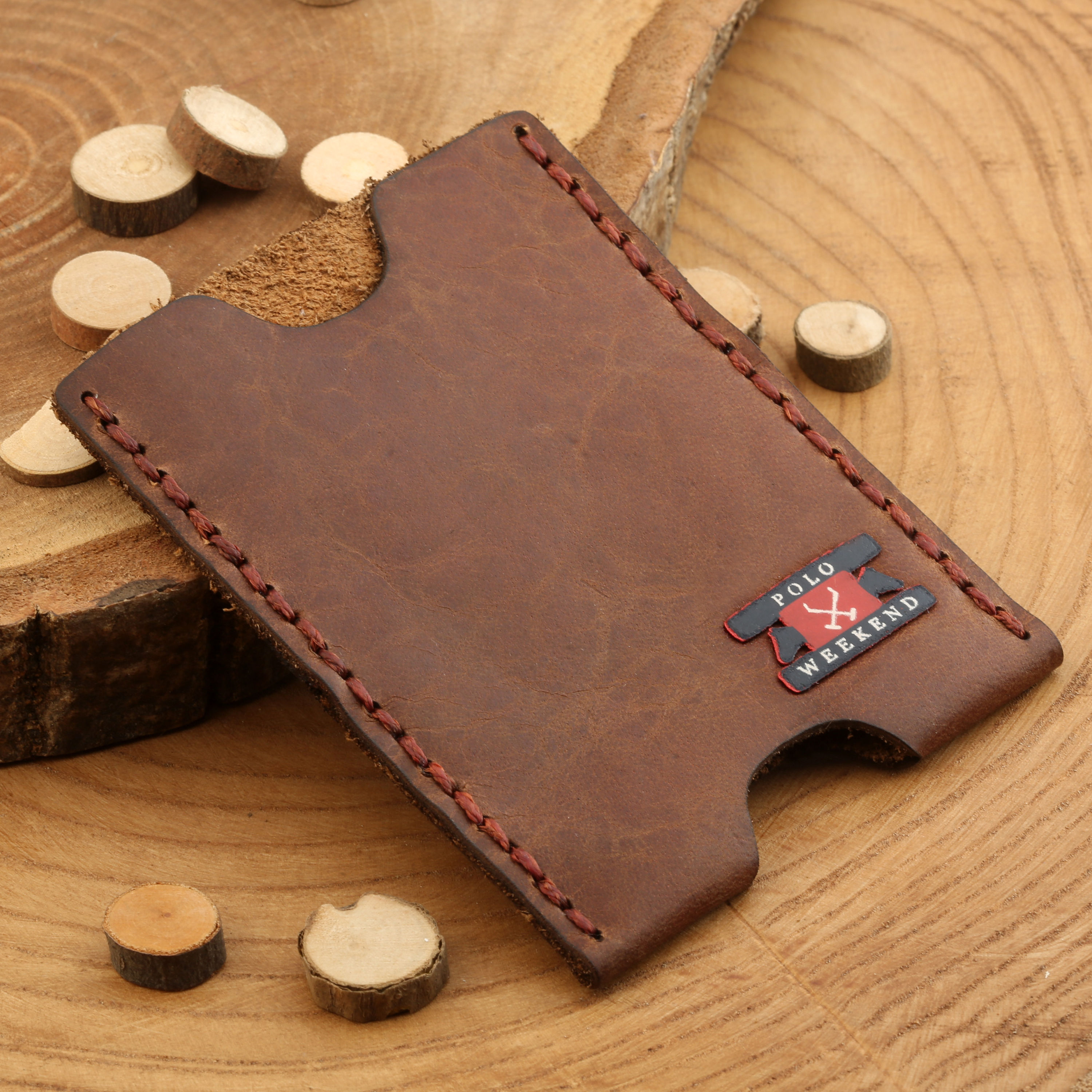 POLO WEEKEND deri kartlık ASOS