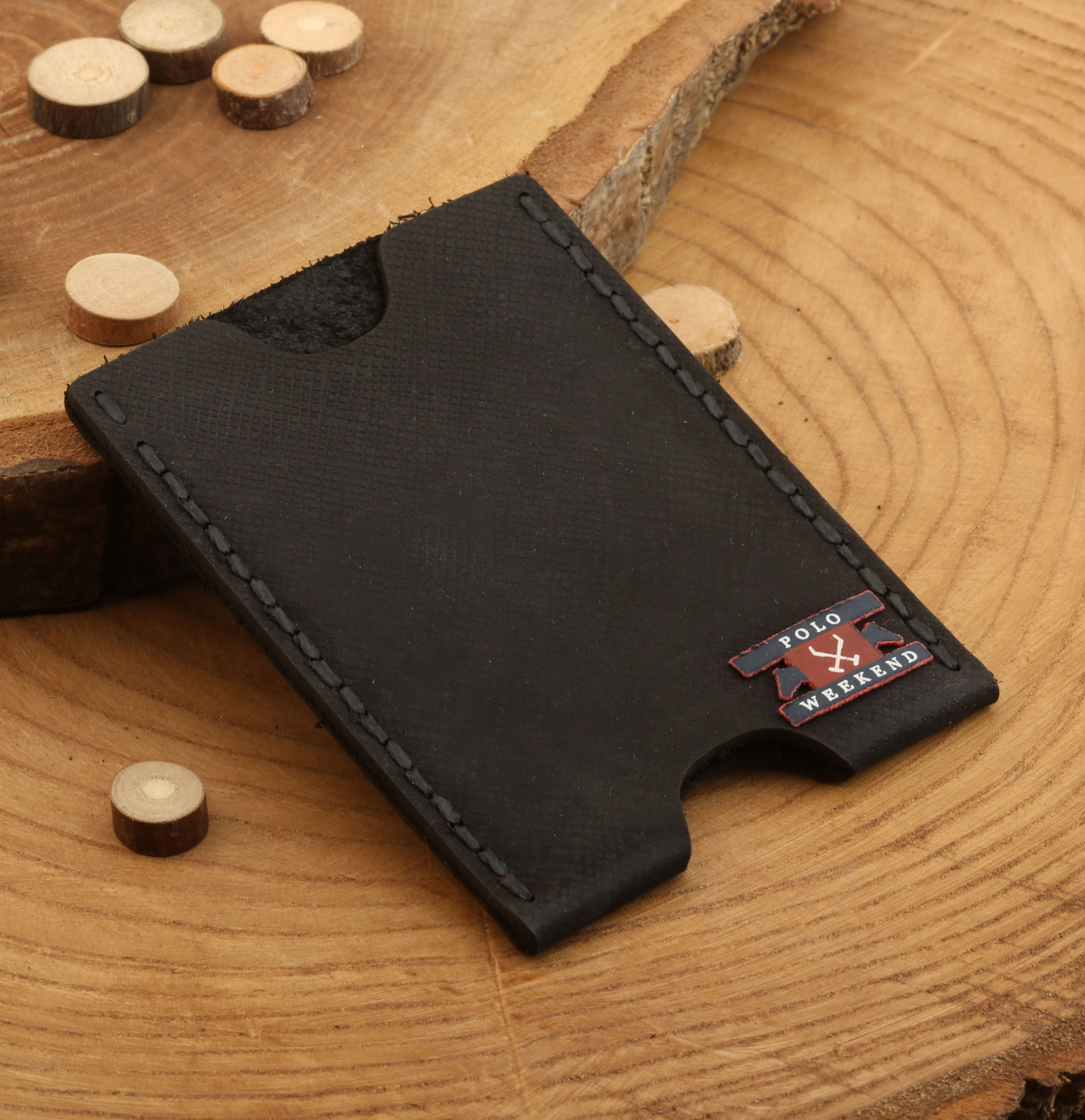 POLO WEEKEND deri kartlık ASOS