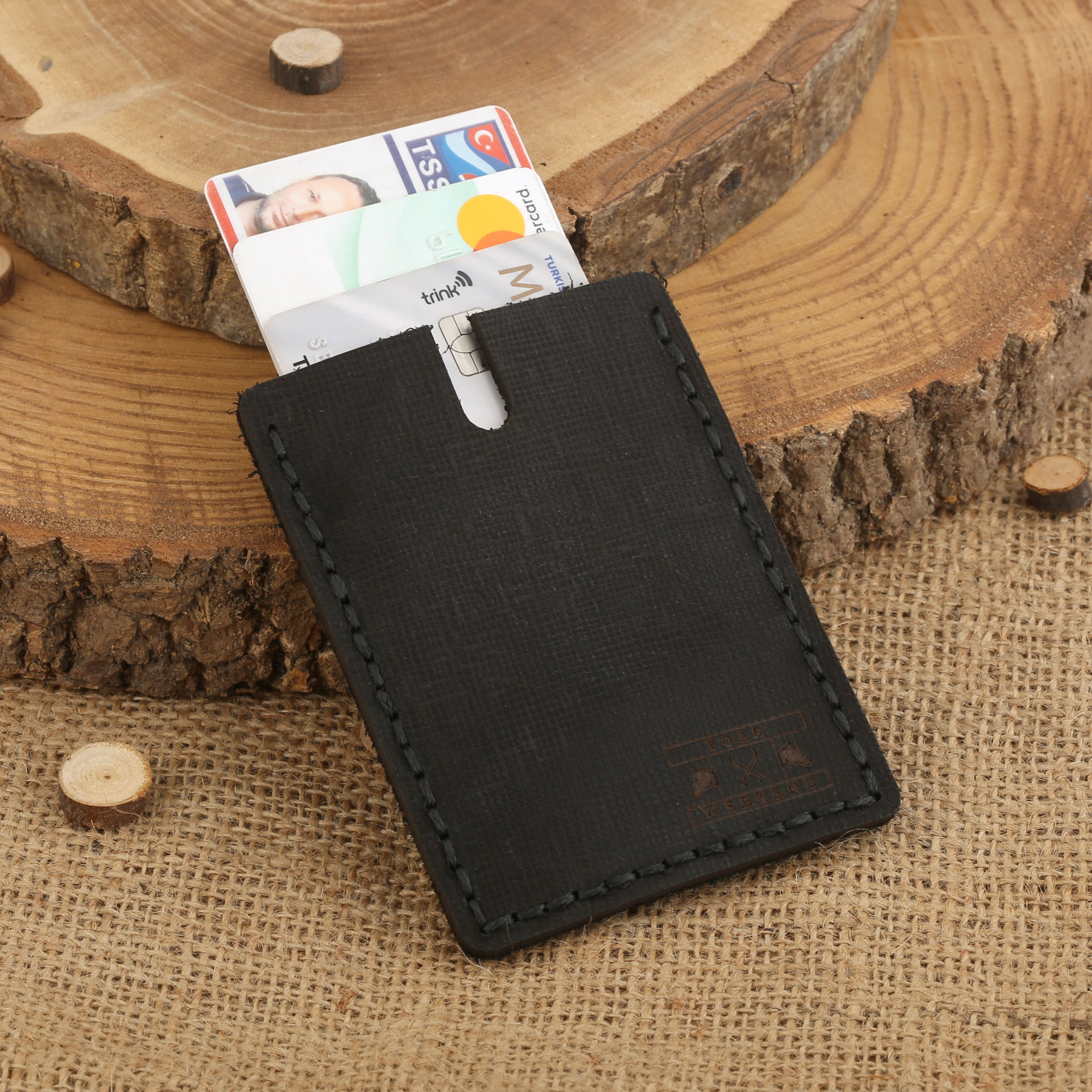 POLO WEEKEND deri kartlık TEOS