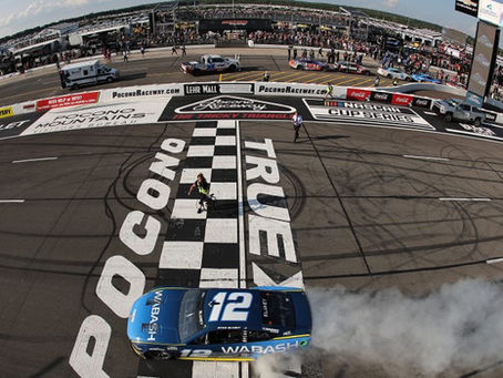 Blaney Back in Victory Lane