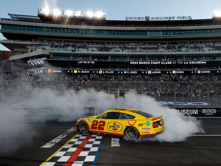 Leading Logano: Another First Track Win