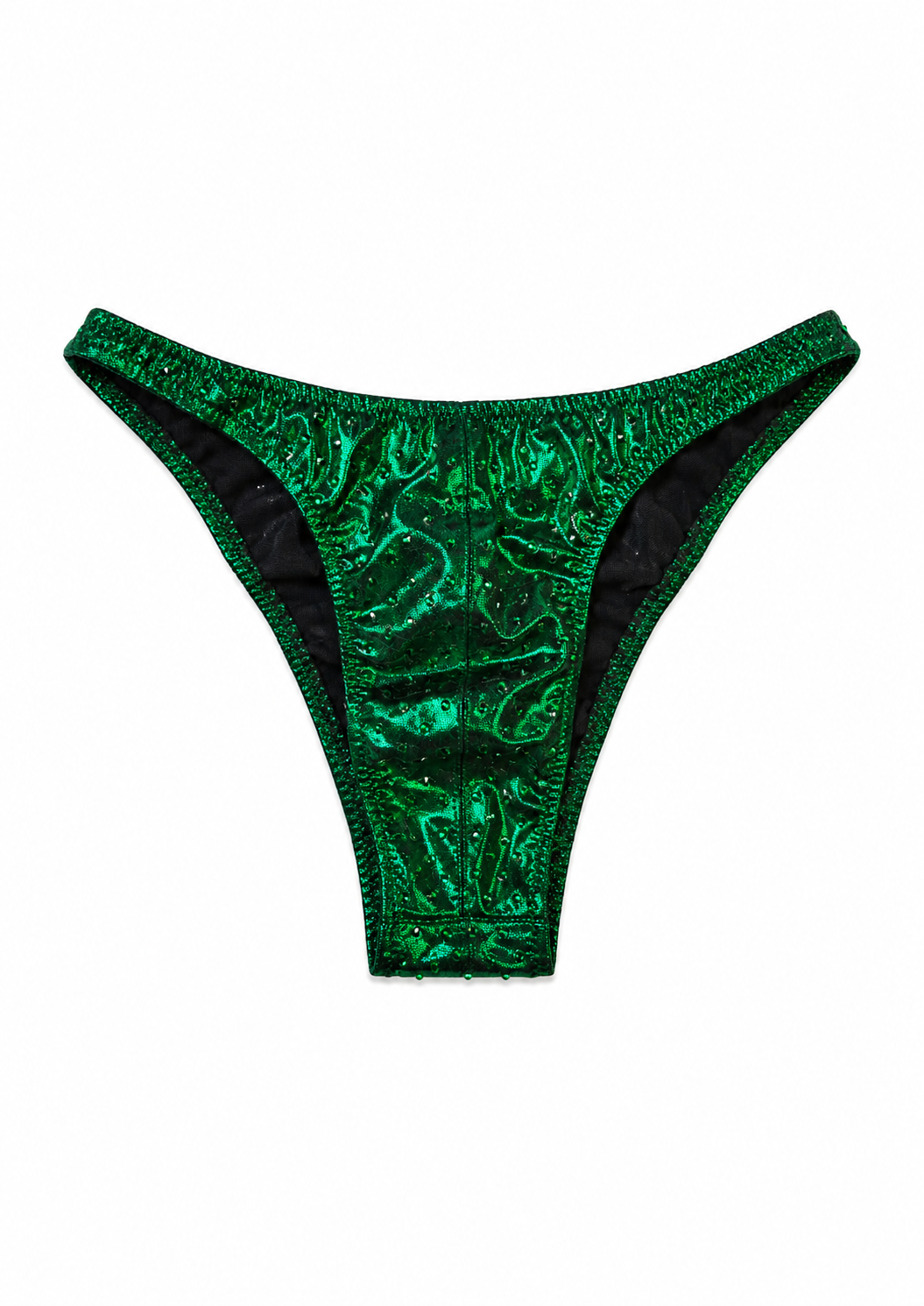 Slip NPC Strass Vert