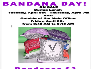 Get Ready for Bandana Day