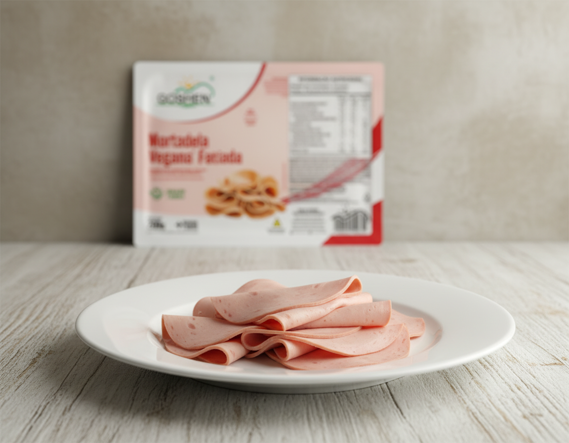 Mortadela Fatiada Vegana