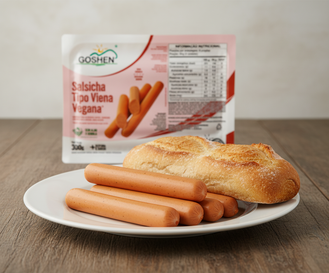 Salsicha Viena Vegana