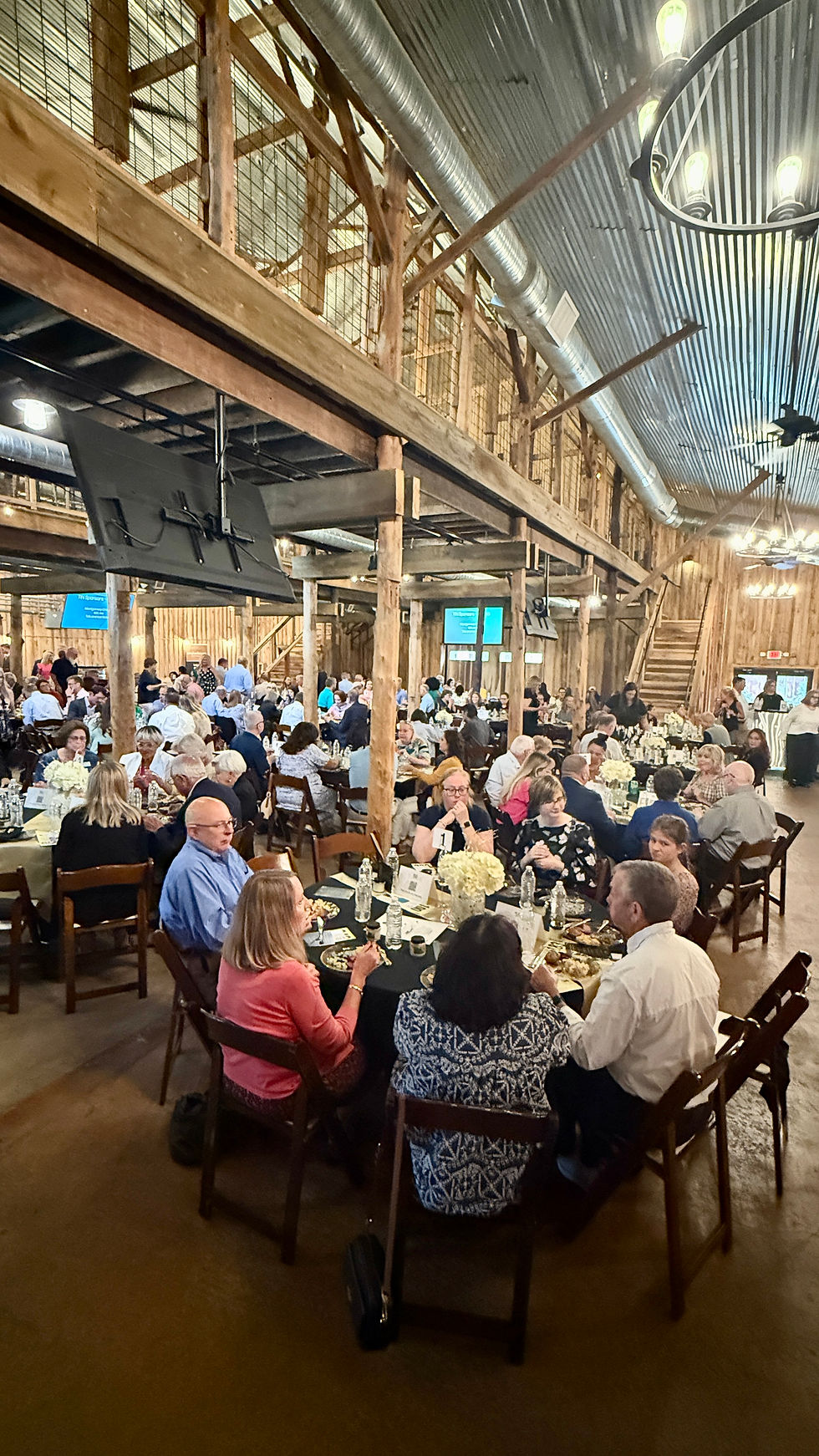 People gathered for Journeys in Community Living's 50th year celebration.