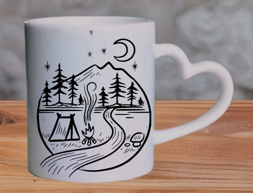 Thumbnail: White tea / coffee mug printed with funny image