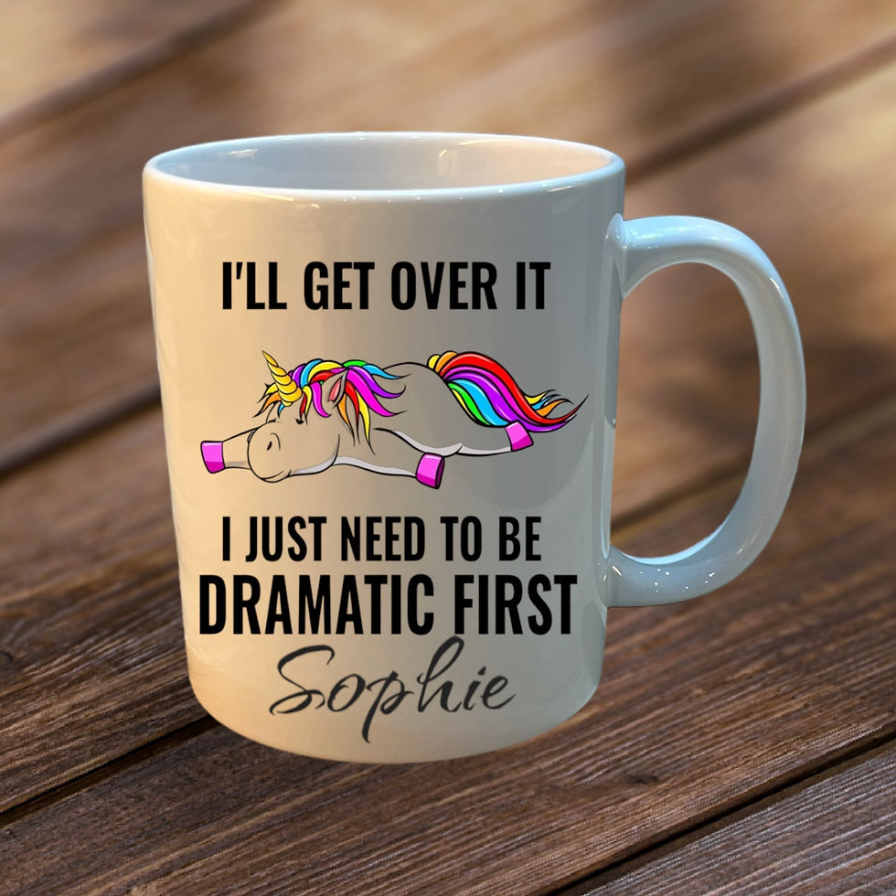 Thumbnail: White tea / coffee mug printed with funny picture