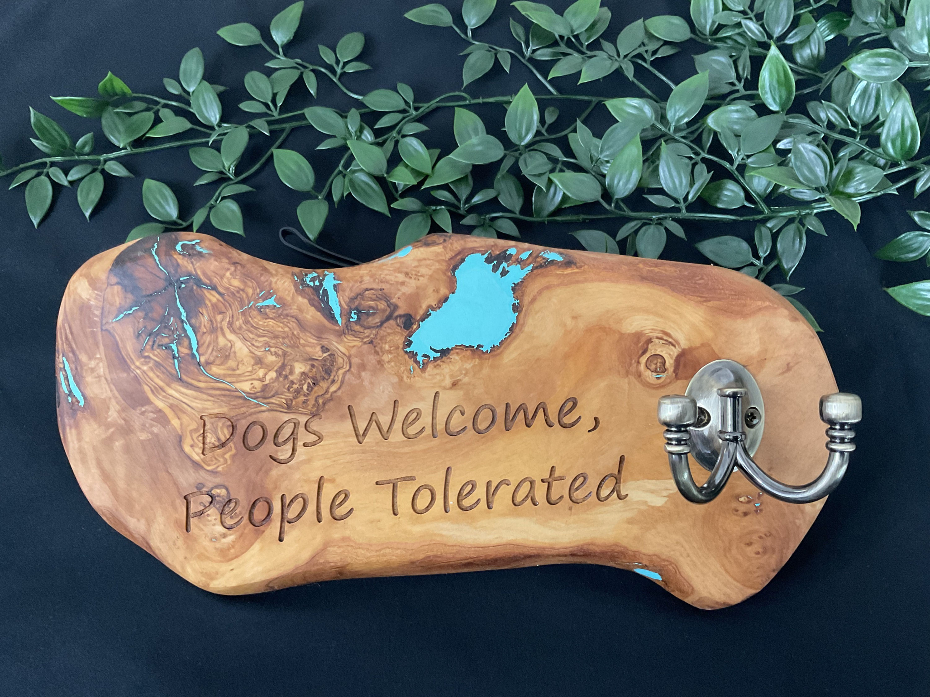 Dogs Welcome Dog Lead Hooks 