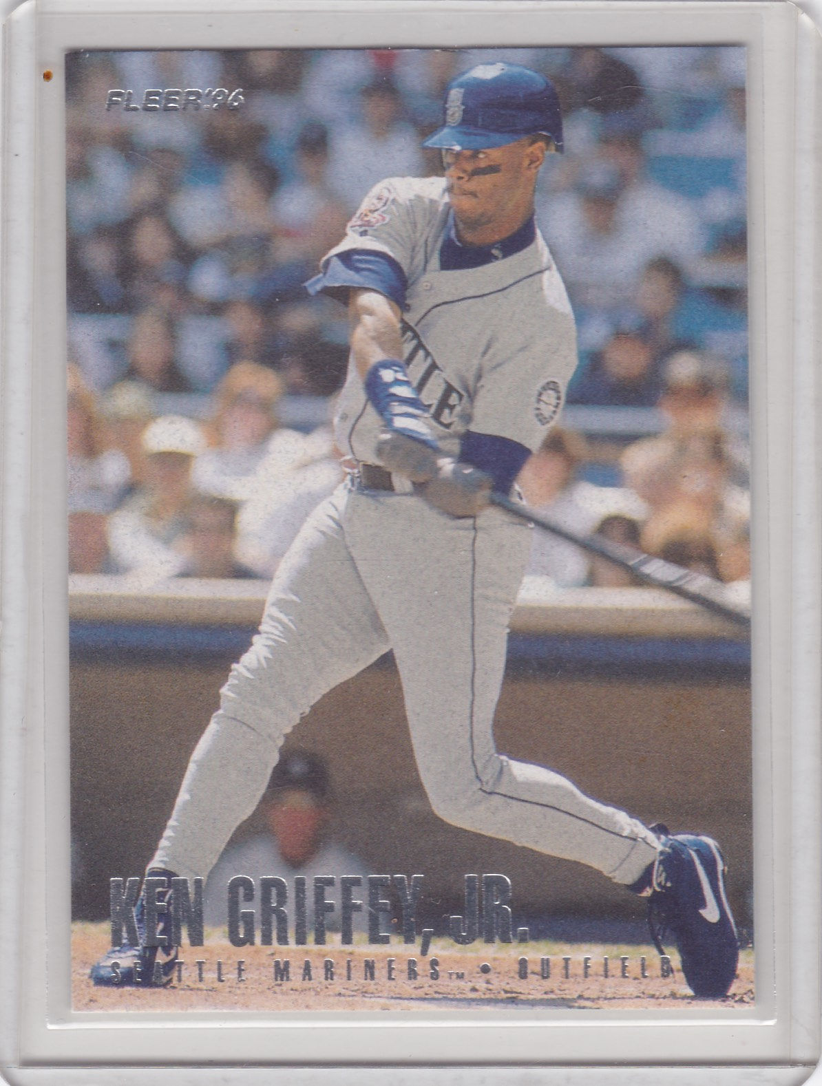 1996 Fleer Silver Variation Ken Griffey Jr.