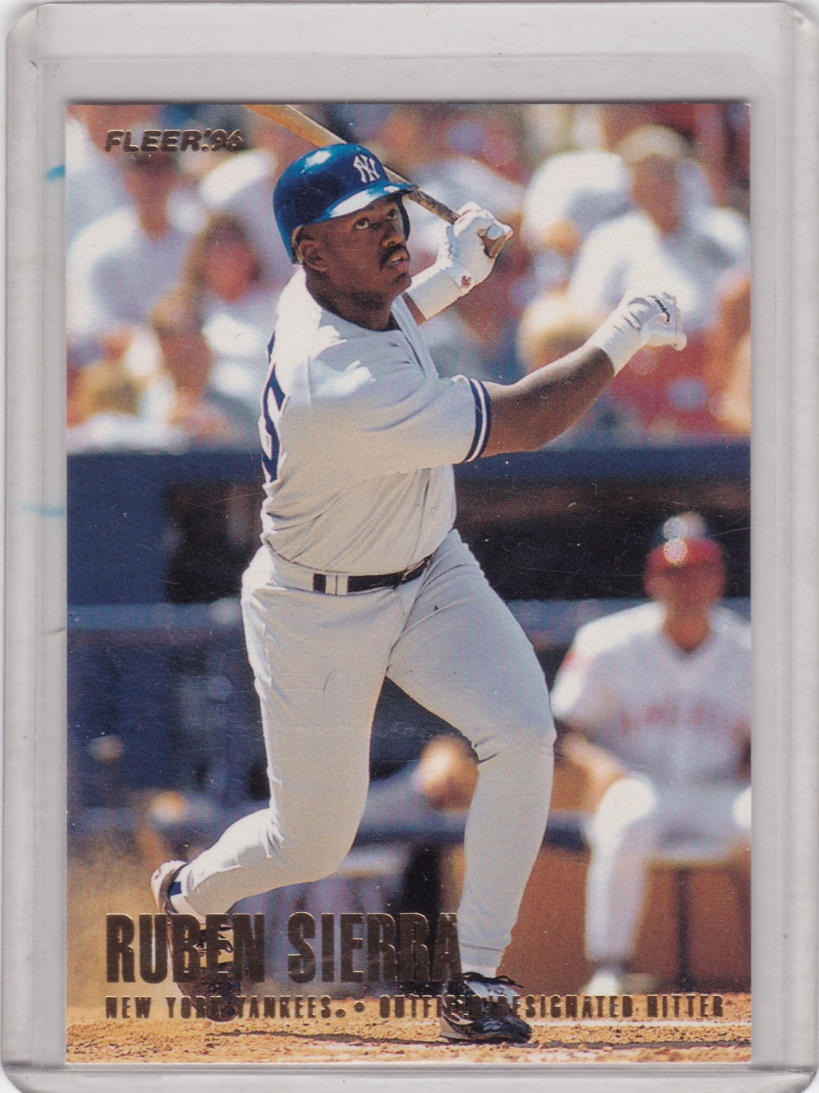 1996 Fleer Tiffany Gold Variation Ruben Sierra