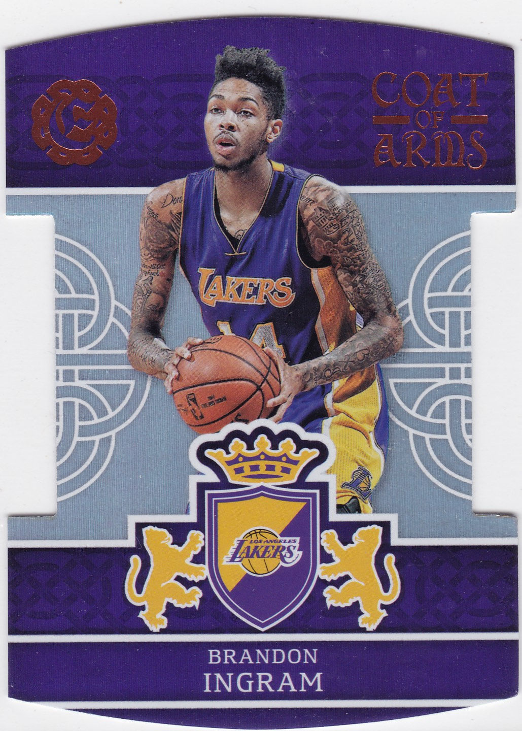 2016-17 Excalibur Coat to Arms Brandon Ingram