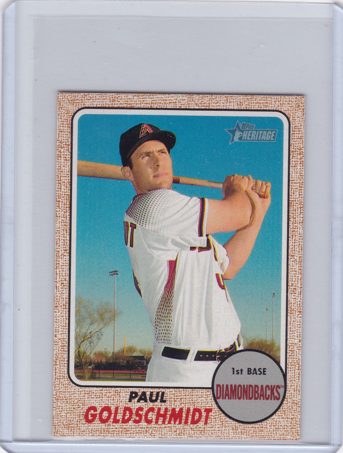 2017 Topps Heritage Mini Paul Goldschmidt /100